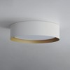 ET2 Lighting Echo 1 - Light Flush Mount in  White/Gold - 3 of 3