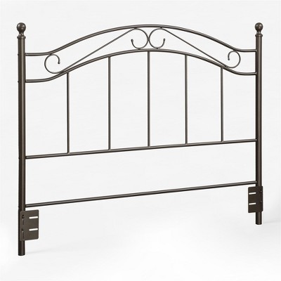 target metal headboard