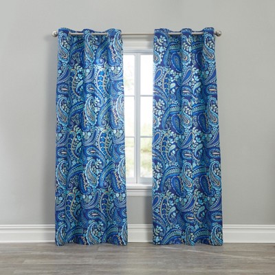 BrylaneHome BH Studio Microfiber Grommet Panel