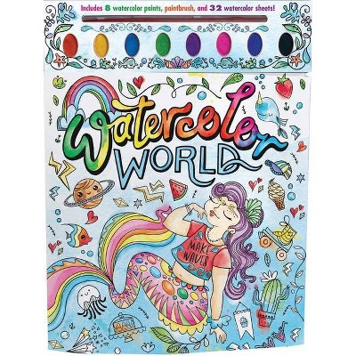 Watercolor World - (Creativity Corner) by  Courtney Acampora (Spiral Bound)