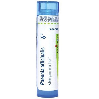 Paeonia Officinalis 6C by Boiron Homeopathic Single Medicine For Pain  -  80 Pellet
