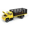 1/64 GMC 6500 Stake Bed Truck, Yellow With Black Stakes, First Gear Exclusive, DCP 60-0966 - 4 of 4