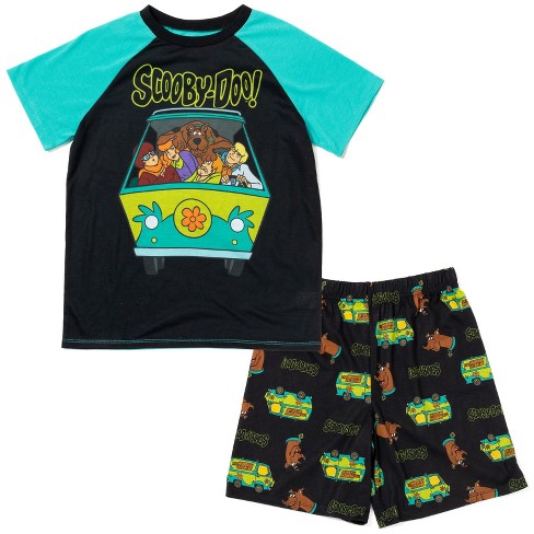 Scooby-doo Scooby Doo Daphne Fred Velma Pajama Shirt And Shorts Sleep Set  Little Kid To Big Kid : Target