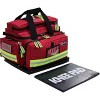Kemp USA 17.5" Red, Black, and Yellow Premium Large Professional Trauma Bag - 3 of 4
