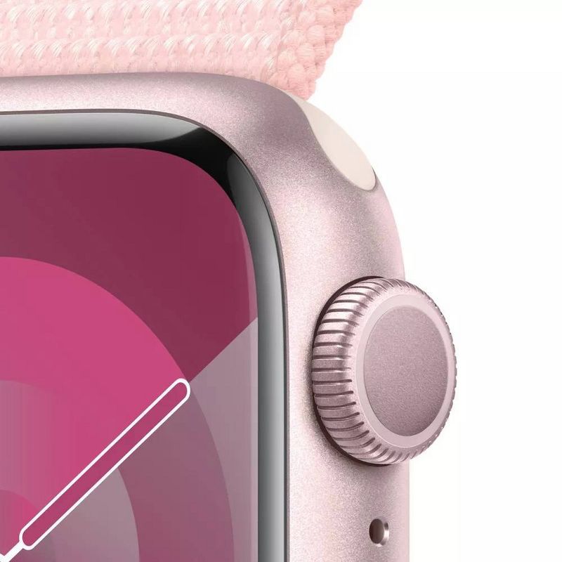 Refurbished Apple Watch Series 9 GPS (2023, 9th Generation) Aluminum Case with Sport Loop - Target Certified Refurbished, 3 of 9