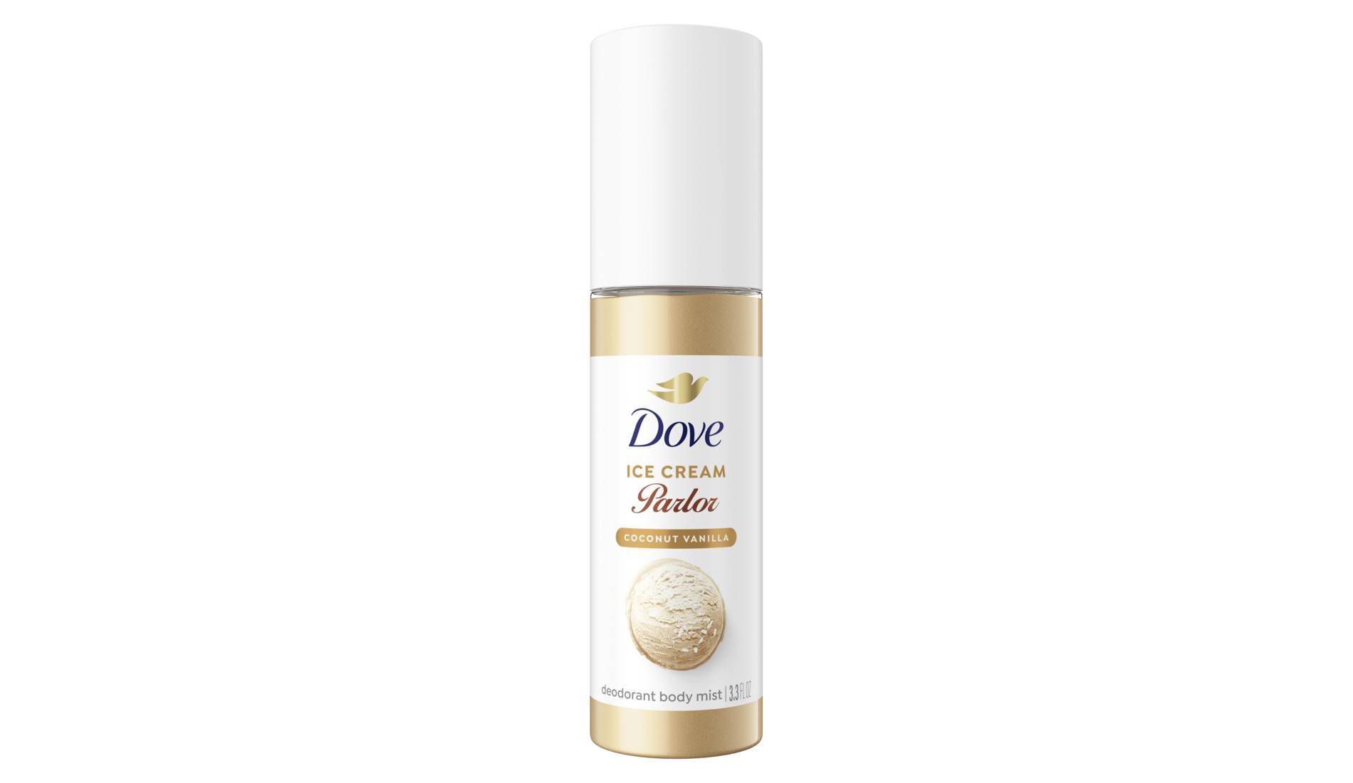 Dove Beauty Ice Cream Parlor Body Mist - Coconut Vanilla - 3.3oz