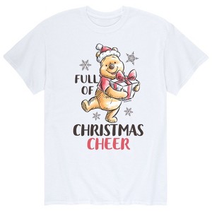 Men's - Winnie the Pooh - Full of Christmas Cheer Short Sleeve Graphic T-Shirt - 1 of 4