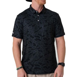 Burlebo Men's Performance Short Sleeve Polo Golf Shirt - 1 of 4
