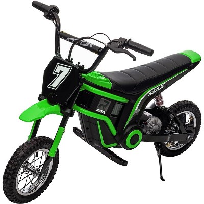 Acekool 24V Kids Ride-On Dirt Bike with Hydraulic Suspension, 3 Adjustable Speeds & Max Load 135 lbs