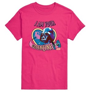 Men's - Star Wars - I Am Your Valentine Darth Vader Short Sleeve Graphic T-Shirt - 1 of 4