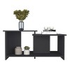 Coffee Table Rochester, Lower Open Shelf, Carbon Espresso Finish - 3 of 4