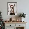 Amanti Art Donkey Winter Hot Cocoa by The Creative Bunch Studio Canvas Art Framed - 4 of 4