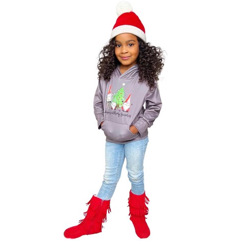 Game Kids XMAS1 Hiding Reindeer Hoodie 11-12 Years