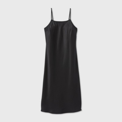 black slip dress target