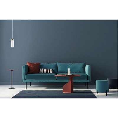 Olvero Modern Satin Nickel Mini LED Pendant Light
