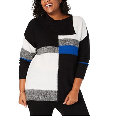 Style & Co. Womens Envelope-Neck Knit Sweater