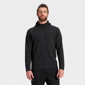 Men's Siro Ponte Full Zip Hooded Sweatshirt - All In Motion™ - 1 of 3