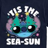 Men's - Lilo and Stitch - Tis the Sea-Sun Christmas Short Sleeve Graphic T-Shirt - 2 of 4