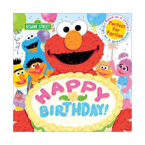 Happy Birthday! - (Sesame Street Scribbles) (Hardcover) : Target
