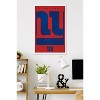 Trends International NFL New York Giants - Logo 25 Framed Wall Poster Prints - 2 of 4