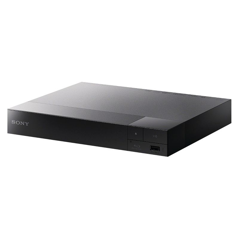 Sony BDP-BX370 Blu-ray Disc Player with built-in Wi-Fi and HDMI cable, 1 of 4