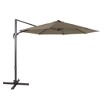 Sonkuki Outdoor 11FT Round Offset Patio Cantilever Aluminum Umbrella - 2 of 4