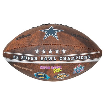 dallas cowboys signed football