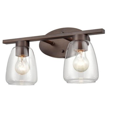 Millennium Lighting 2 - Light Vanity in  Rubbed Bronze