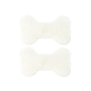 Unique Bargains Plush Bone Shoelace Charms 1 Pair - 1 of 4