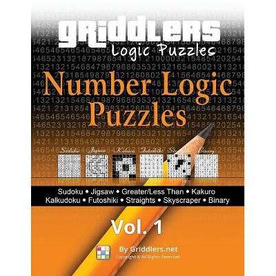 Griddlers - Number Logic Puzzles - by  Griddlers Team (Paperback)