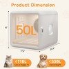Heynemo Pet Dryer Box for Cats & Dogs ¨C 65L Quiet Hair Drying Machine with Adjustable Temp, Blow Air Function C Portable Dog Dryer for Home Bathing - 4 of 4