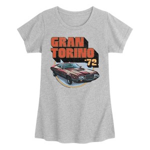 Girls' - Ford - 72 Gran Torino Fitted Short Sleeve Graphic T-Shirt - 1 of 3