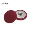 Unique Bargains DIY Craft Metal Shank Cotton Covered Round Sewing Buttons 20 Pcs - 3 of 4