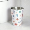 LunaLulinlk Coastal Waste Creatures and Coral Stems Indoor Trash Cans - 3 of 4