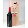 Blue Panda 24-Pack Christmas Xmas Wine Bags - Kraft Paper, with Handles for Shopping, Snowman & Ornaments Design,15.3x3.2x5.5" - 4 of 4