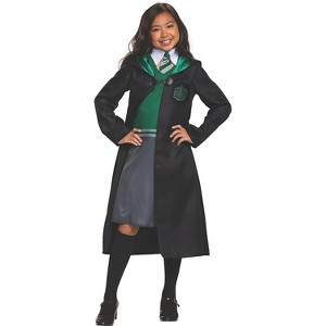 Disguise Girls' Classic Harry Potter Slytherin Dress Costume - 1 of 4