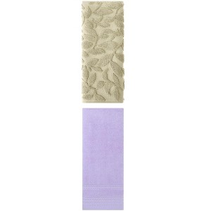 REGALWOVEN Absorbent Quick Drying Bathroom Hand Towels 14" x 30" 2 Pcs - 1 of 4