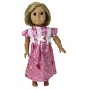 Doll Clothes Superstore Ice Cream Print Nightgown Compatible With Our Generation American Girl Dolls - image 3 of 4