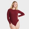 Women's Luxury Collection 4-Way Stretch Long Sleeve Bodysuit - Auden™ - 4 of 4