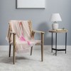 Daily Regina Designs Les Fleurs 01 Abstract Retro Woven Throw Blanket - Deny Designs - 2 of 4