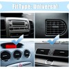 Unique Bargains Car Butterfly Shape Decorative Clips for Air Conditioner Vent 2 Pcs - 3 of 4
