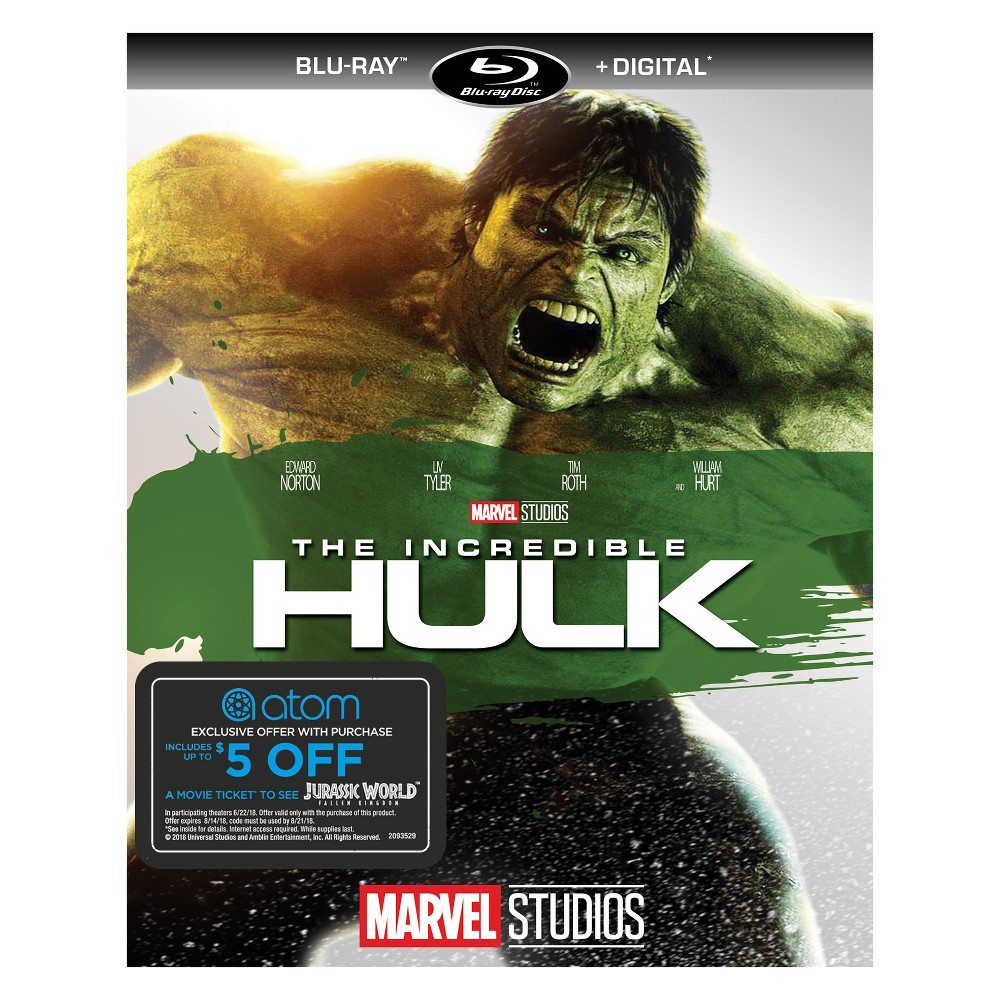 Upc The Incredible Hulk Blu Ray Upcitemdb Com