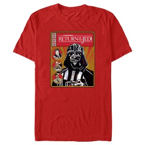 Men's Star Wars: Return of the Jedi Darth Vader Comic Book Cover T-Shirt - 1 of 4