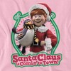 Men's Santa Claus Is Comin To Town Penguin T-Shirt - 2 of 4