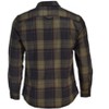 Burnside Mens Modern Fit Yarn Dyed Point Collar Flannel Shirt - 3 of 3