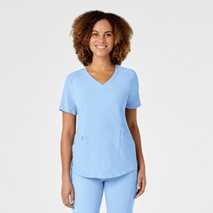 Wink RENEW Women's V-Neck Scrub Top, S. - 1 of 4