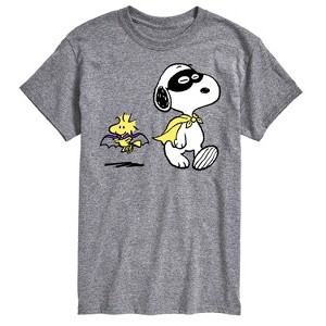 Men's - Peanuts - Costume Snoop Art Short Sleeve Graphic T-Shirt - 1 of 4