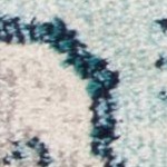 light blue/ivory