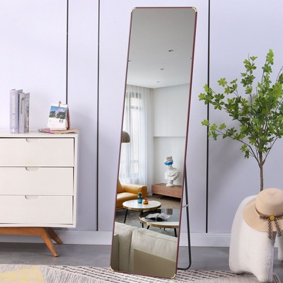 Versatile Full-Length Floor Mirror Suitable for Bedroom, Bathroom, and Retail