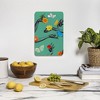 Chromoeye Jewels in Teal Cutting Board Rectangle - Deny Designs - 3 of 3